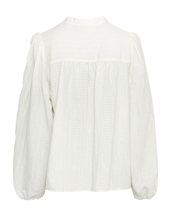 MSCHBlanka Amrita Skjorte - White Egret 